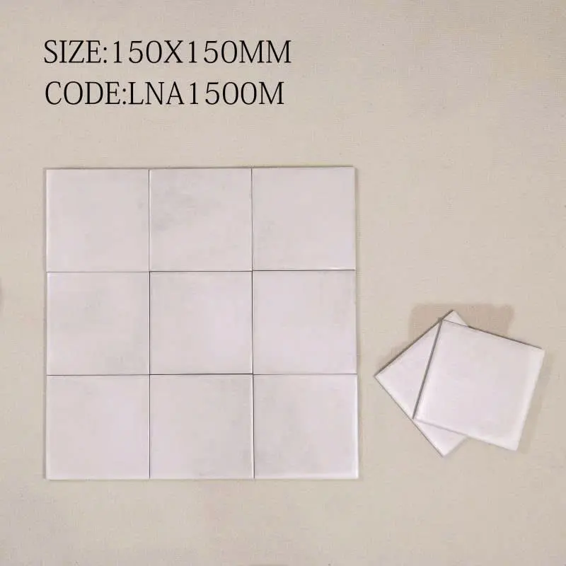 [DSC-LAN1500M] Gạch thẻ trắng men mờ KT 150x150 mm LAN1500M (1h/1m/44v/17.5kg)