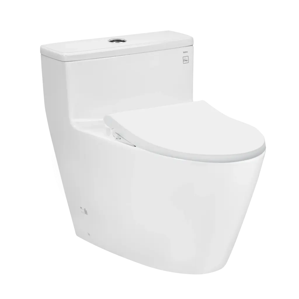 [DSC-MS625DE4XW] Bàn cầu 1 khối kèm nắp rửa cơ ECOWASHER TCW1211A MS625DE4XW