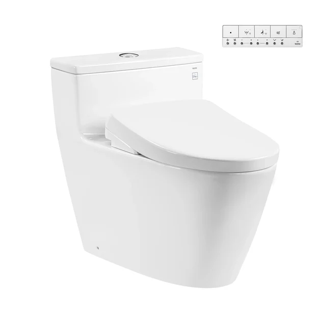 [DSC-MS625CDW23] Bàn cầu 1 khối kèm nắp rửa điện tử WASHLET dòng S7 – TCF47360GAA MS625CDW23#XW