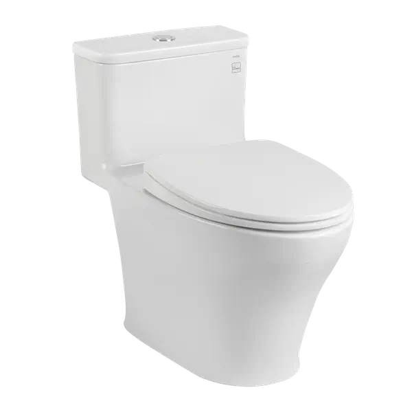 [DSC-MS857DT10] Bàn cầu một khối kèm nắp đóng êm TC395VS MS857DT10#XW