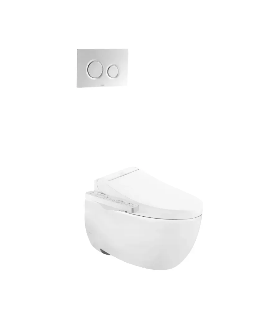 [DSC-CW812RA_TCF23410AAA_WH172A_MB174P] Bàn cầu treo tường LP Series kèm nắp rửa điện tử WASHLET C2 CW812RA_TCF23410AAA_WH172A_MB174P