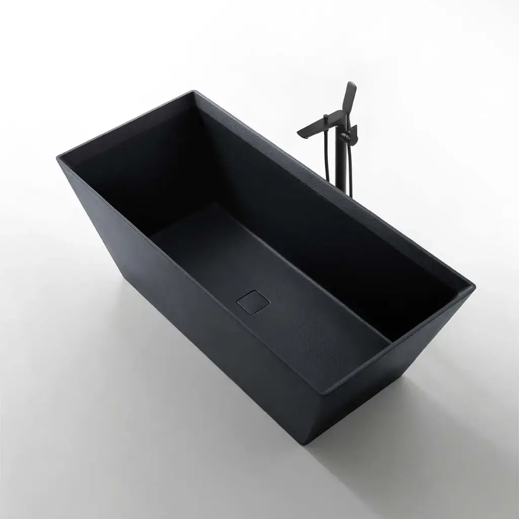 [DSC-MW001 - Matt Black] Bồn Tắm Ngâm Mowoen BLAKE MW001 - Matt Black