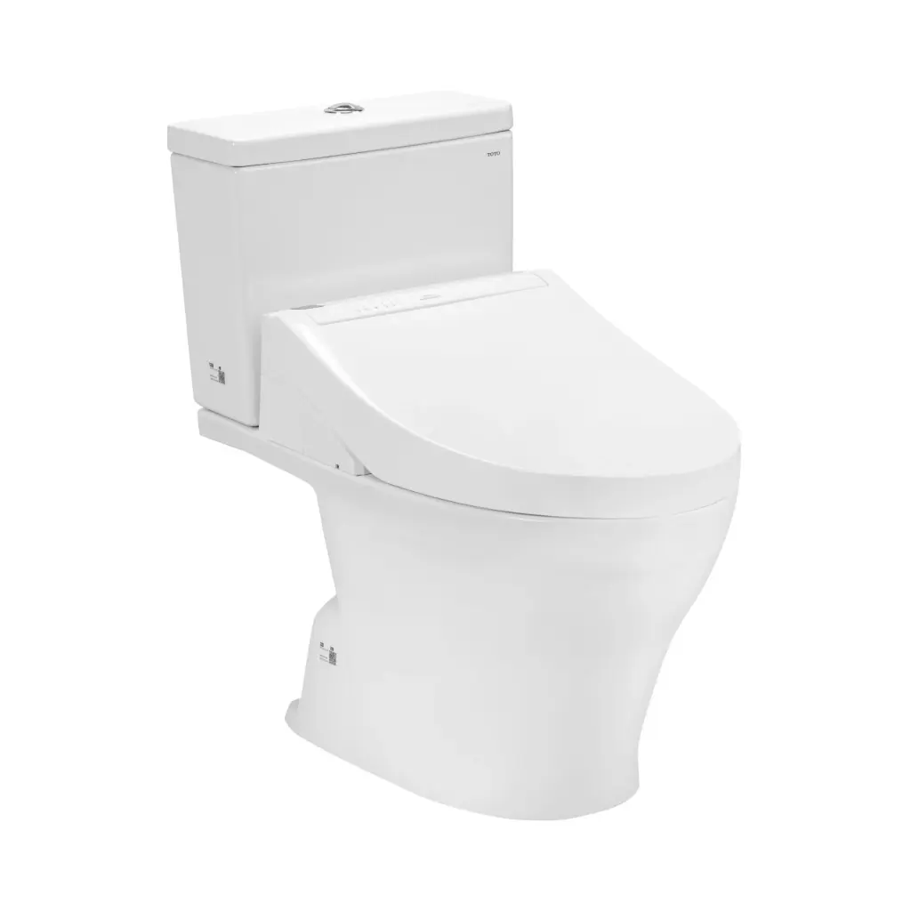 [DSC-CS326DW14XW] Bồn cầu hai khối kèm nắp rửa điện tử WASHLET dòng C5 TCF24410AAA CS326DW14XW