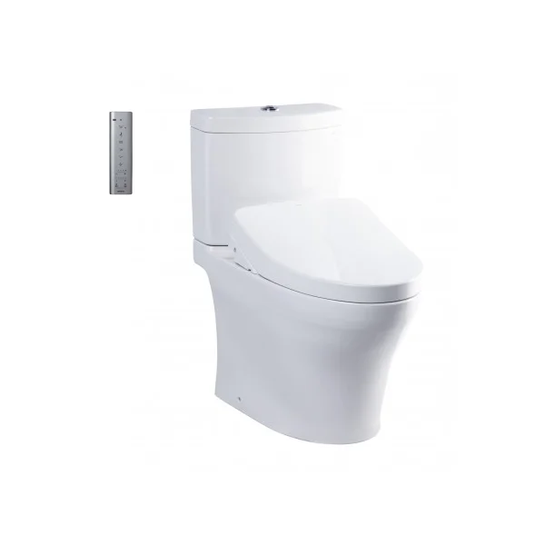 [DSC-CS769CDRW12XW] Bồn cầu hai khối kèm nắp rửa điện tử WASHLET dòng S7 CS769CDRW12XW