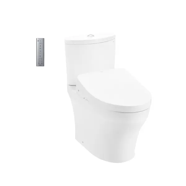 [DSC-CS948CDW12XW] Bồn cầu hai khối kèm nắp rửa điện tử WASHLET dòng S7 CS948CDW12XW