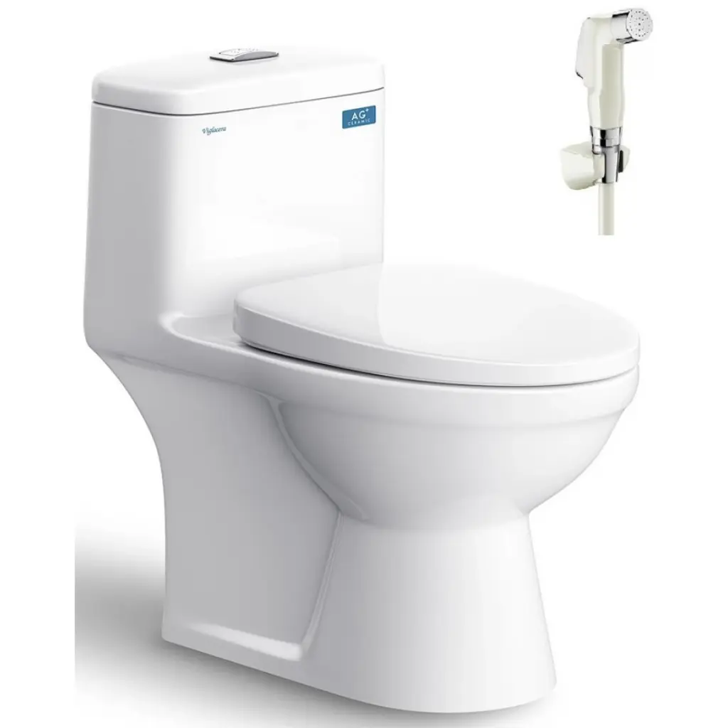 [DSC-Viglacera VG826] Bồn cầu liền khối Viglacera BL5 + Vòi xịt Viglacera VG826