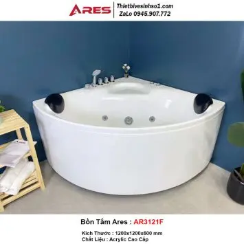 [DSC-AR3121F] Bồn tắm Ares ACRYLIC cao cấp AR3121F
