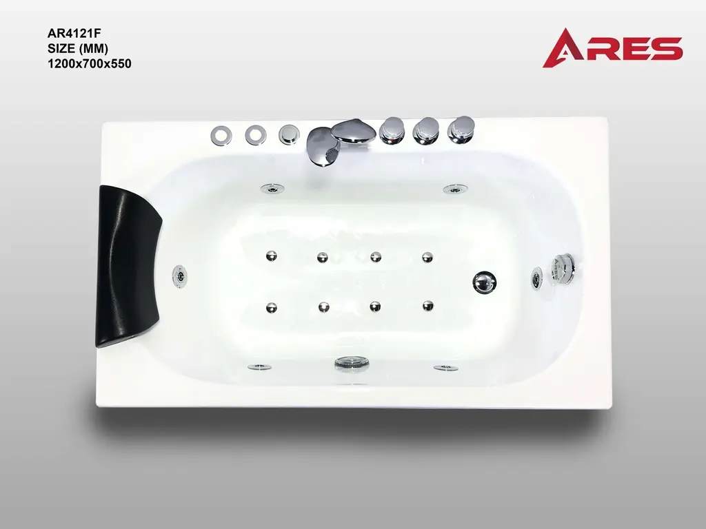 [DSC-AR4121F] Bồn tắm Ares ACRYLIC cao cấp AR4121F