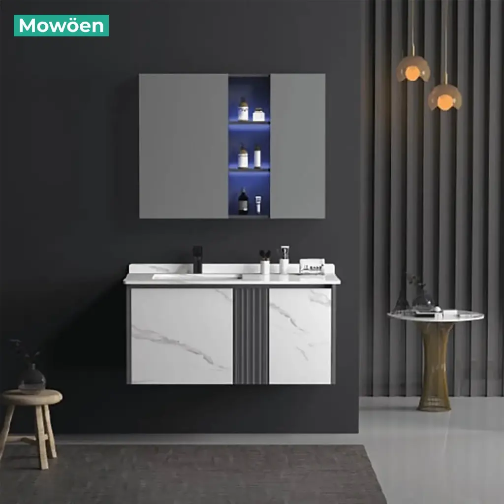 [DSC-MW6637-100] Bộ tủ chậu cao cấp Mowoen MW6637-100