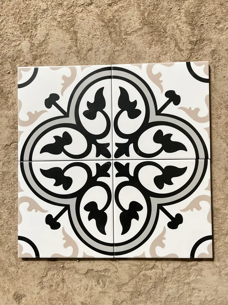 Gạch bông BCR201 KT 200x200 mm
