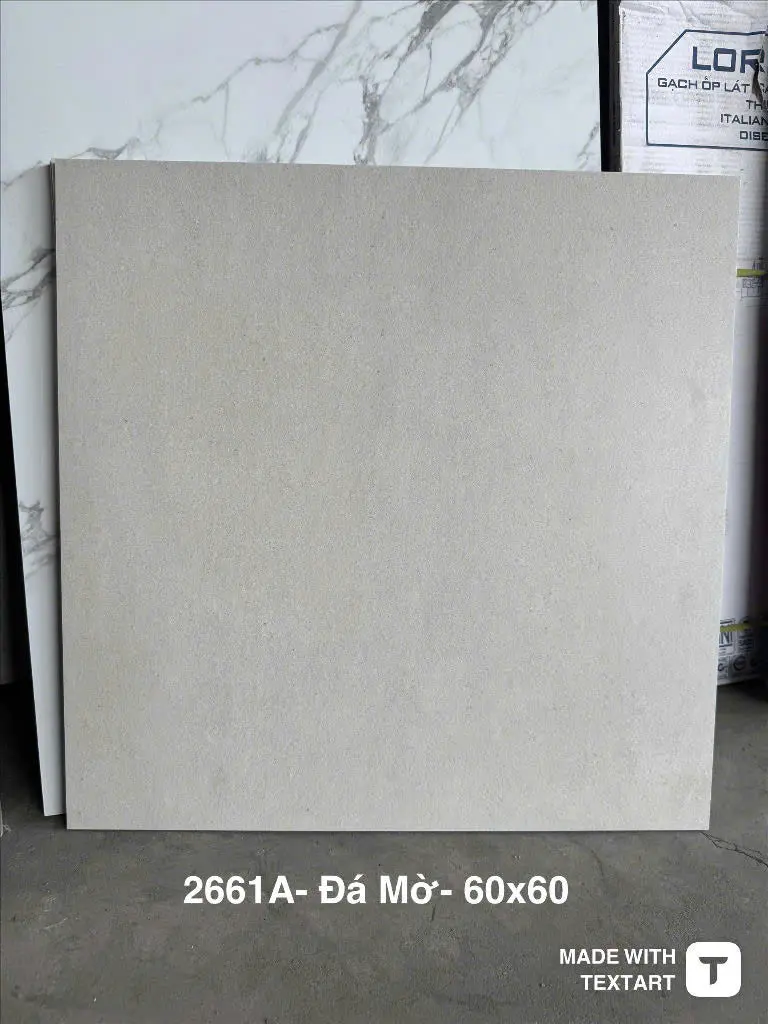 [DSC-2661A] Gạch 600x600mm đá mờ 2661