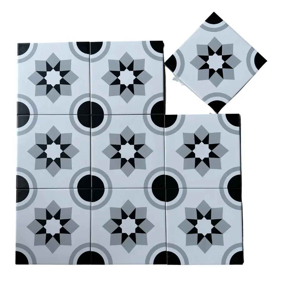Gạch Bông 200x200 mm Men Matt DC158