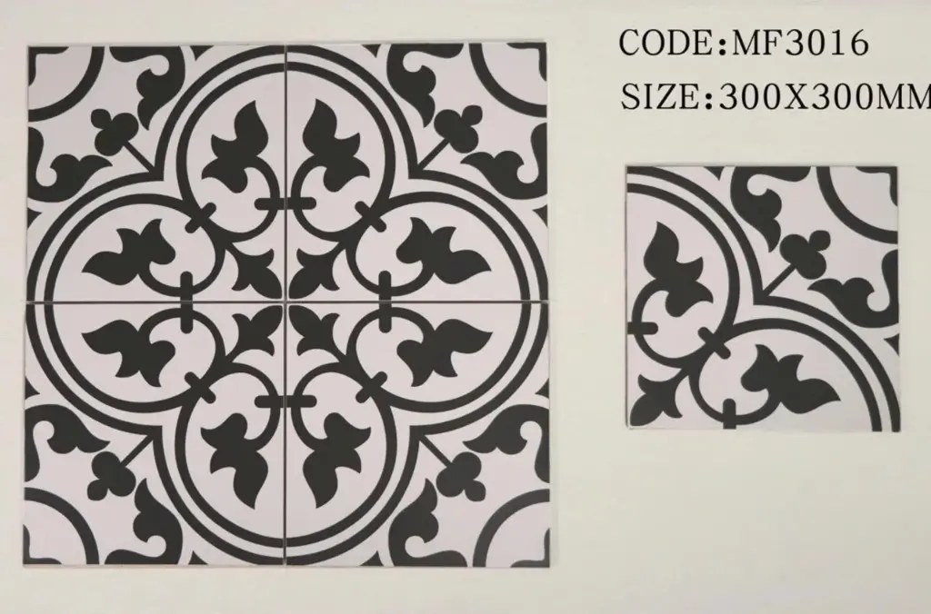 Gạch Bông 300x300 mm Men Matt mã 3016