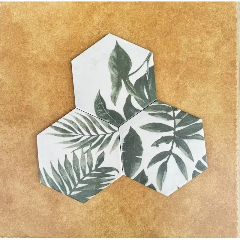 [DSC-FL254] Gạch Bông Lục Giác 200x230mm FL 254