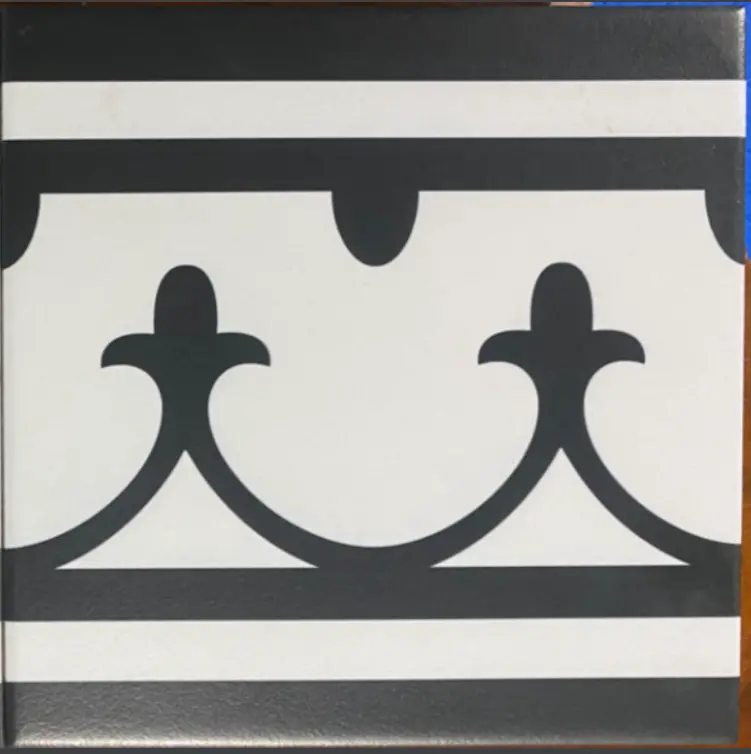 [DSC-MF3043] Gạch Bông Trung Quốc, men mờ xương porcelain, KT 300x300 mm, MF3043 (1 hộp/11 viên/1m2)