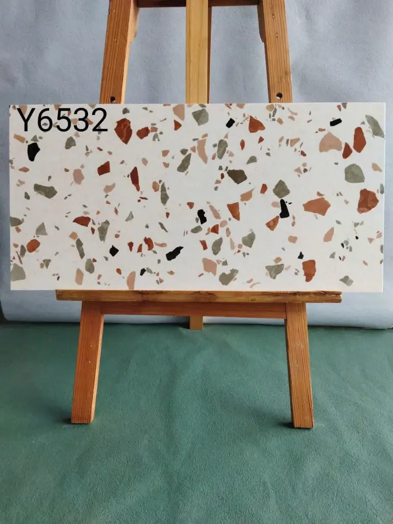 [DSC-Y6532_S] Gạch Terrazzo, KT 300x600mm xương ceramic mặt mờ mã Y6532_S hàng ưu