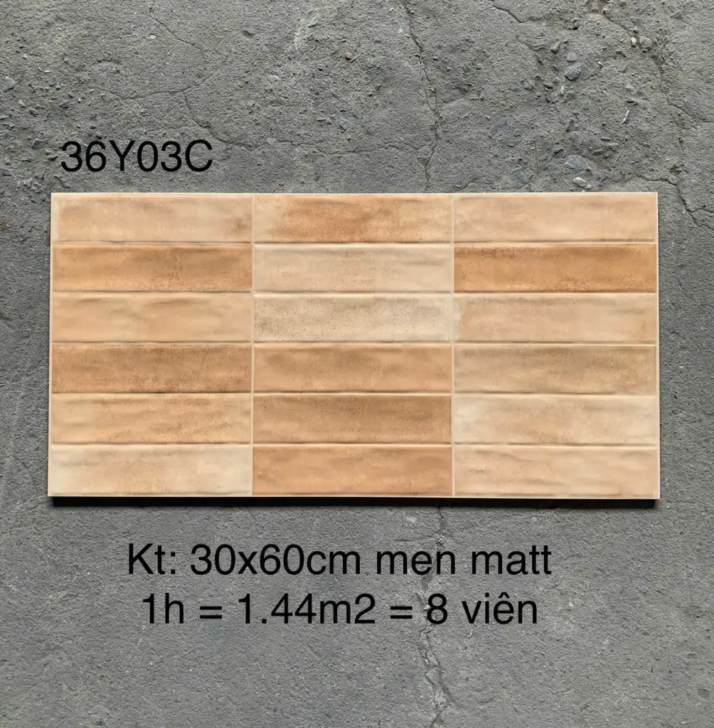 [DSC-MF36Y03C] Gạch Trang Trí Giả Thẻ KT 300x600mm Men Matt Mã MF36Y03C ( FG36553)