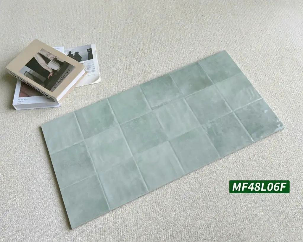 [DSC-MF48L06F] Gạch Trang Trí Giả Thẻ KT 400x800mm Men bóng Mã MF48L06F