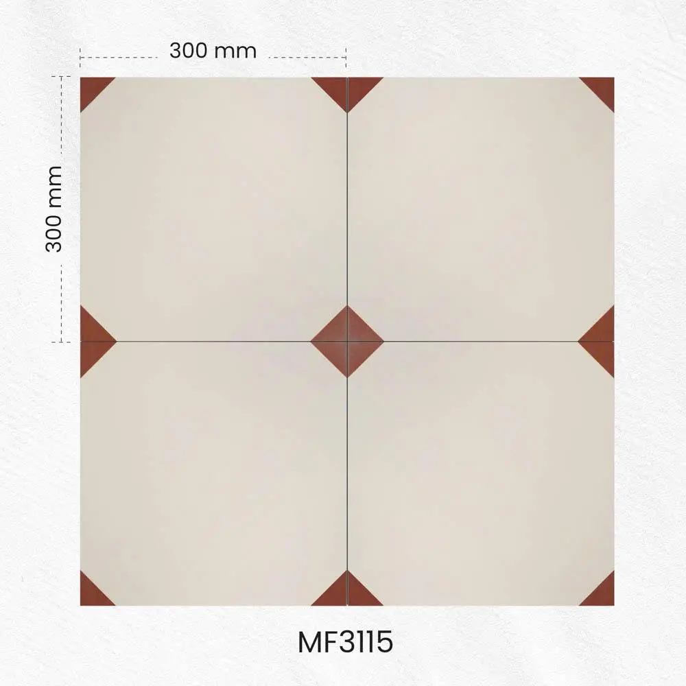 [DSC-MF3115] Gạch bông 300x300 mm MF3115