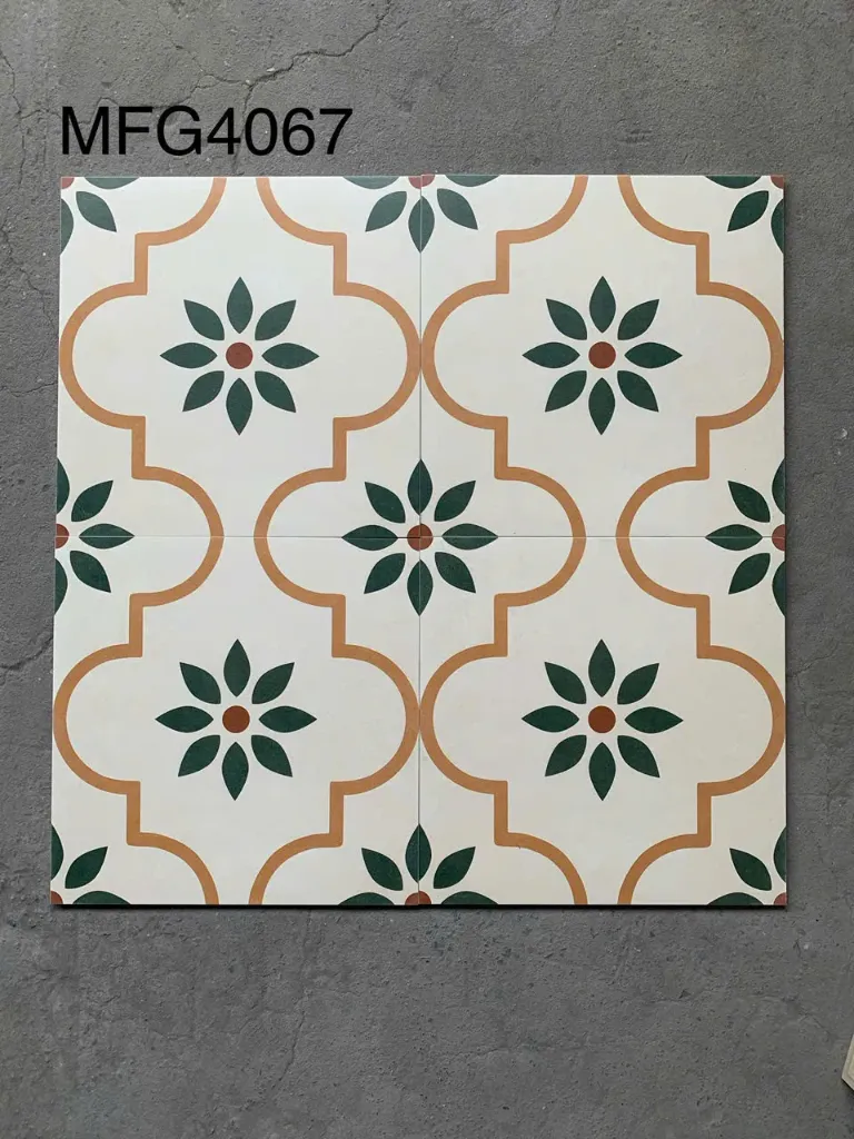 Gạch bông KT 400x400 mm xương Porcelain mã VPS 403