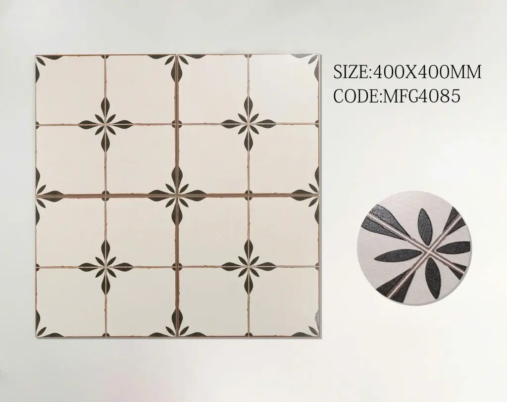 [DSC-MFG4085] Gạch bông KT 400x400 mm xương Porcelain mã MFG4085 (1h/1.6m/10v)(4174)