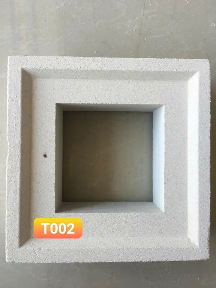 [DSC-T002] Gạch bông gió xám T 002 KT 200x200mm