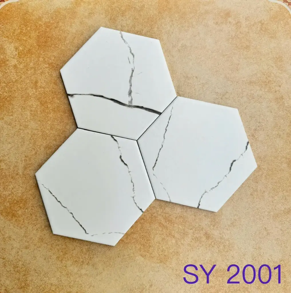 [DSC-FL23001] Gạch bông lục giác KT 200x230x115mm mã FL23001