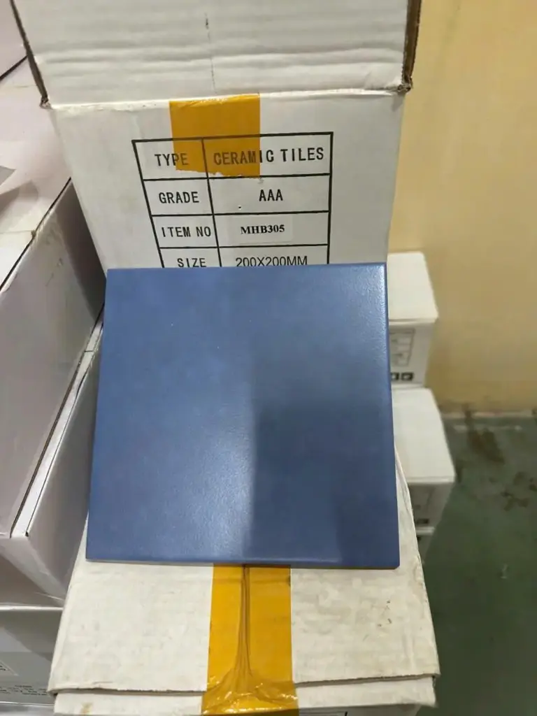 Gạch bông xanh dương MHB 305 KT 200x200mm