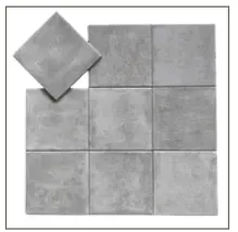 [DSC-LNA1503G] Gạch thẻ Porcelain bóng lượn KT 150x150 mm mã LNA1503G