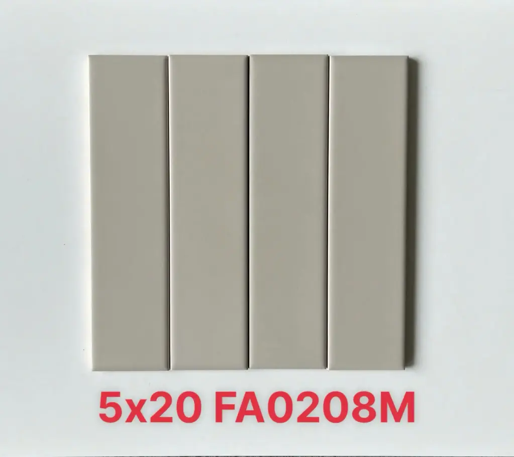 [DSC-FA0208M_S] Gạch thẻ loại ưu 50x200mm mờ phẳng FA0208M_S