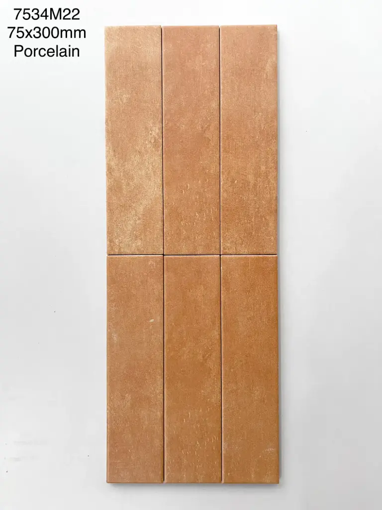 [DSC-MD7534M22] Gạch thẻ porcelain 75x300mm mã MD7534M22 (1h/1m/44v/19.5kg)