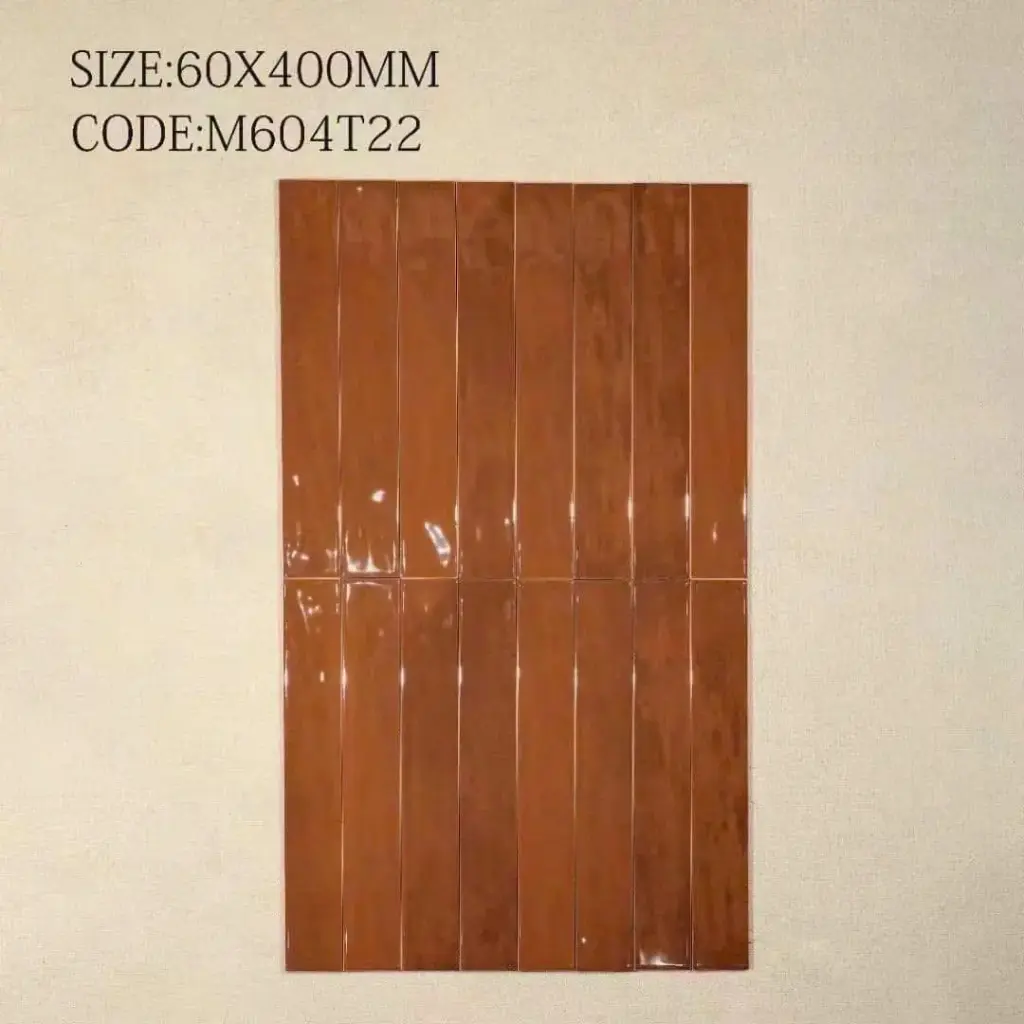 [DSC-4963M604T22] Gạch thẻ size 60x400mm Mã M604T22