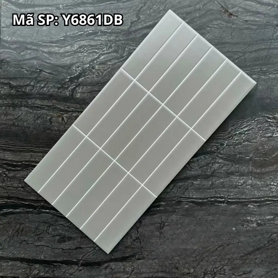 [DSC-Y6861DB] Gạch trang trí TQ, KT 300x600mm Xám mờ mã Y6861DB (Y18218)
