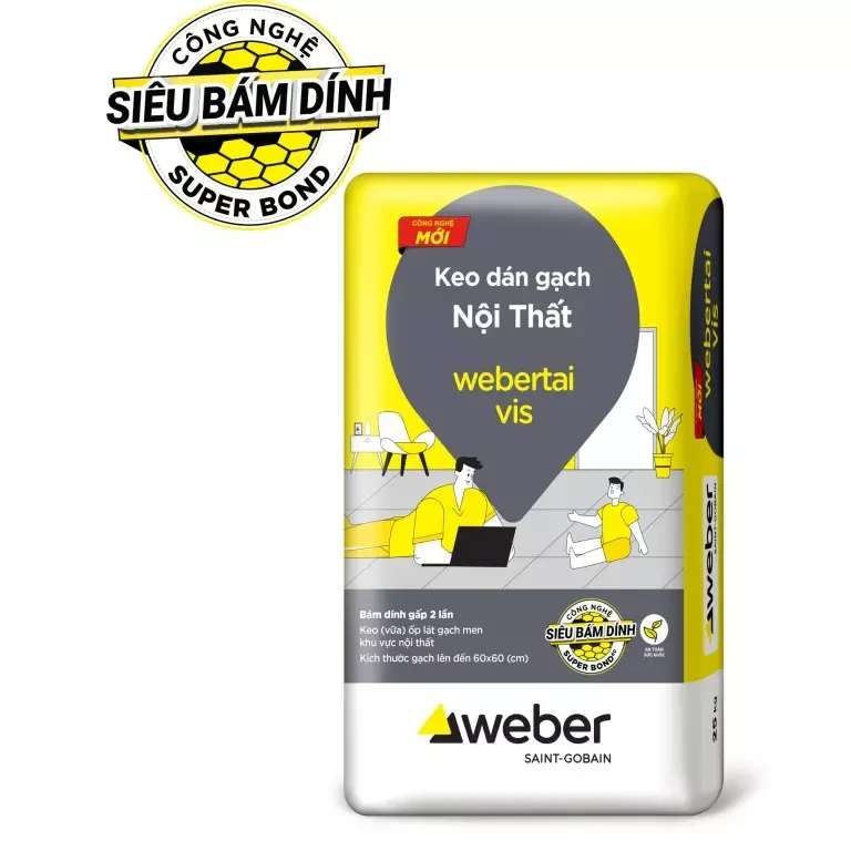[DSC-Webertai Vis] Keo dán gạch Webertai Vis