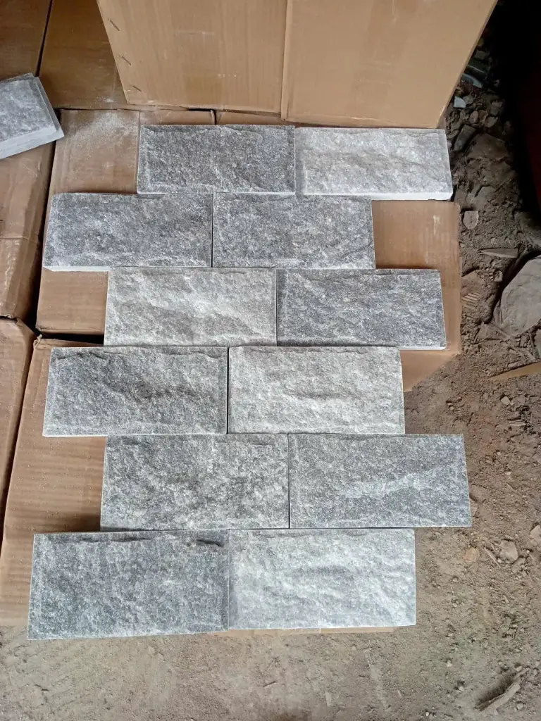 [DSC-Bóc đen 1020] Đá bóc đen 100x200mm