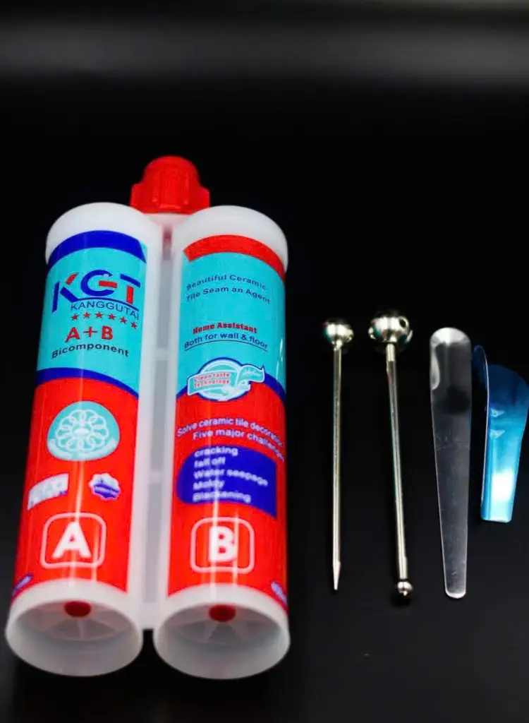 [DSC_KGT Epoxy05] Keo chít mạch KGT Epoxy- mã 05 vàng sâm panh