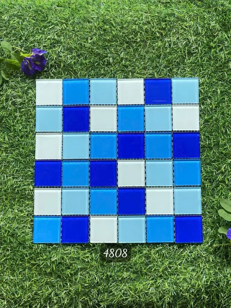 [DSC-4808] Gạch mosaic thủy tinh mã 4808