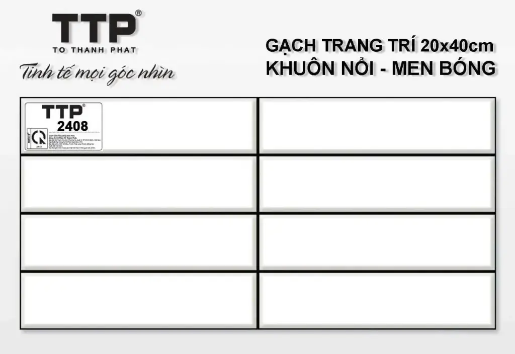 [DSC-TTP2408] Gạch ốp lát KT 20x40 mã TTP2408