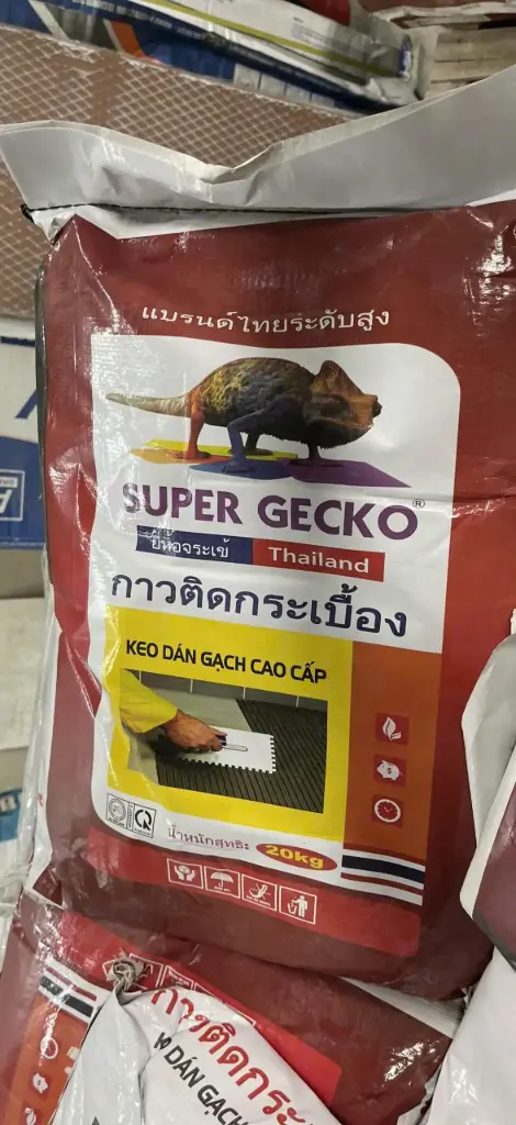 [DSC-Super Gecko] Keo dán gạch cao cấp Super Gecko