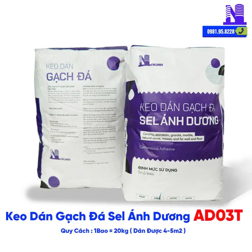 [DSC-SEL ánh dương] Keo chuyên dụng dán gạch đá SEL ánh dương