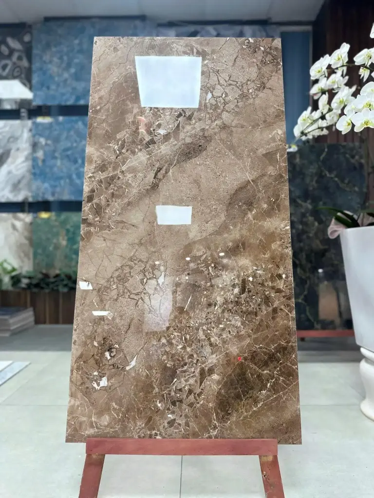 [DSC-C61MS904] Gạch Trang trí Nâu Bóng Kích Thước 60x1m2 Mã C61MS904