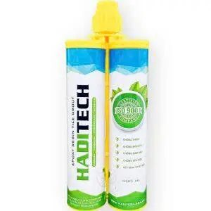 [DSC-001] Keo chít mạch Epoxy 2 thành phần Haditech màu trắng sứ mã 001