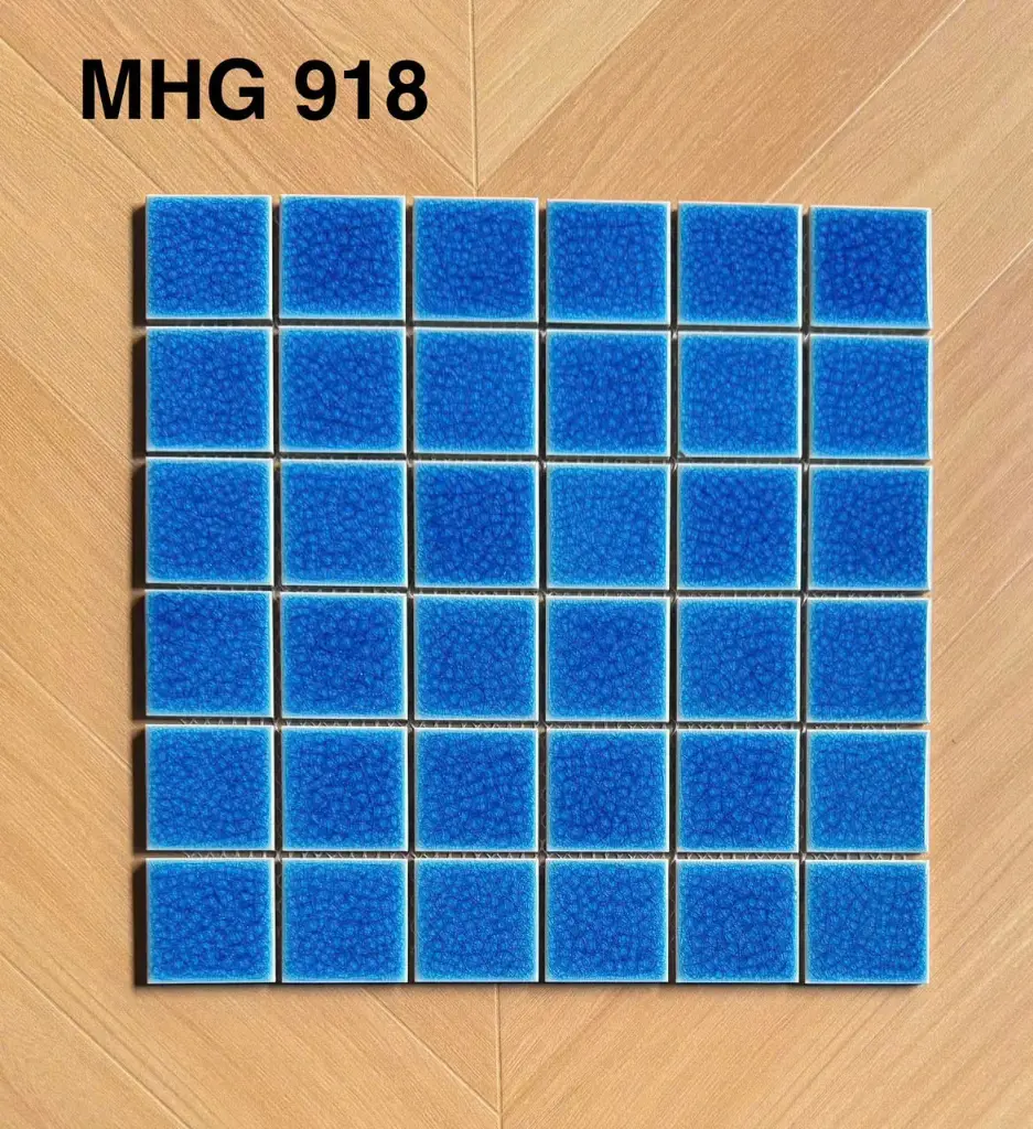 [DSC-MHG918] Gạch Mosaic bể bơi chip 48x48mm mã MHG918