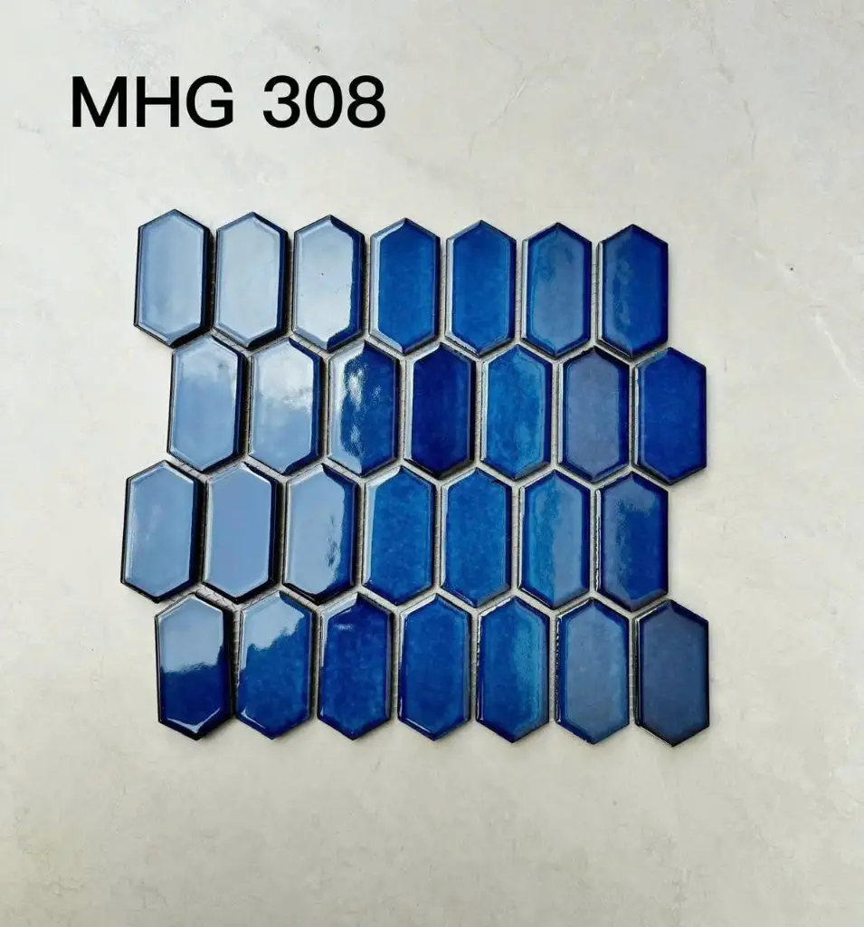 [DSC-MHG 308] Gạch Mosaic gốm sứ 75x38 mã MHG 308