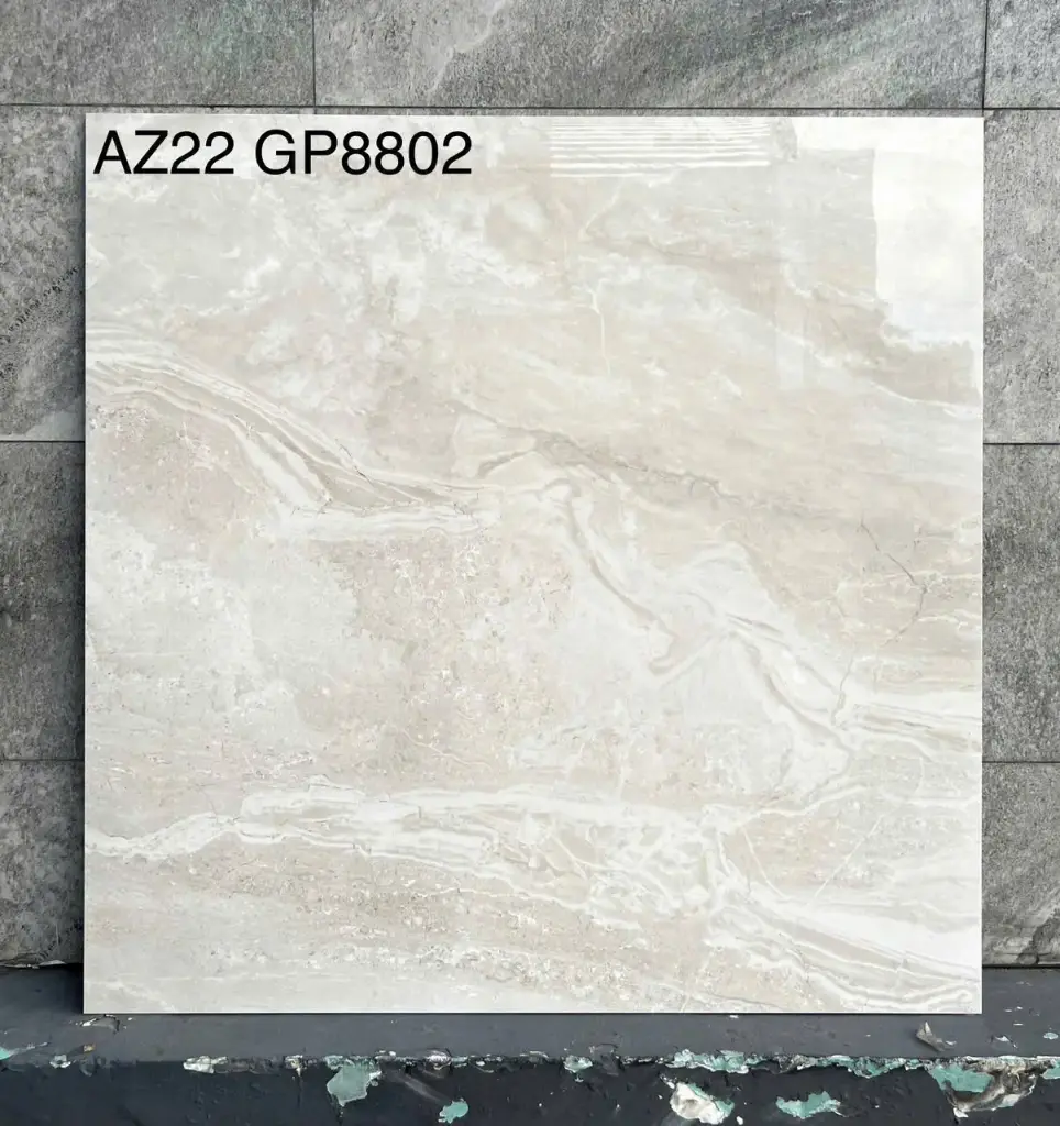 [GP8802] Gạch lát nền đá bóng Kính KT 800x800mm mã AZ22 GP8802