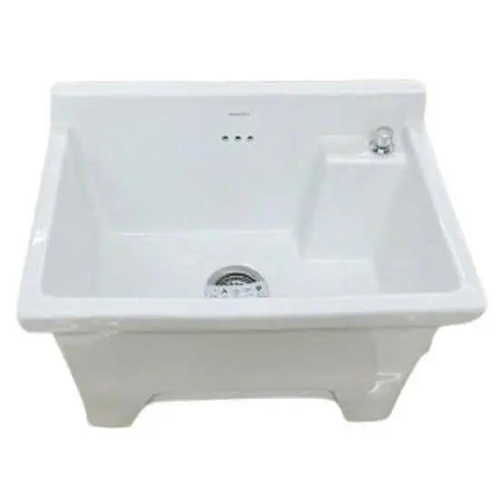 [DSC-C163] Chậu giặt C163 vuông trắng
