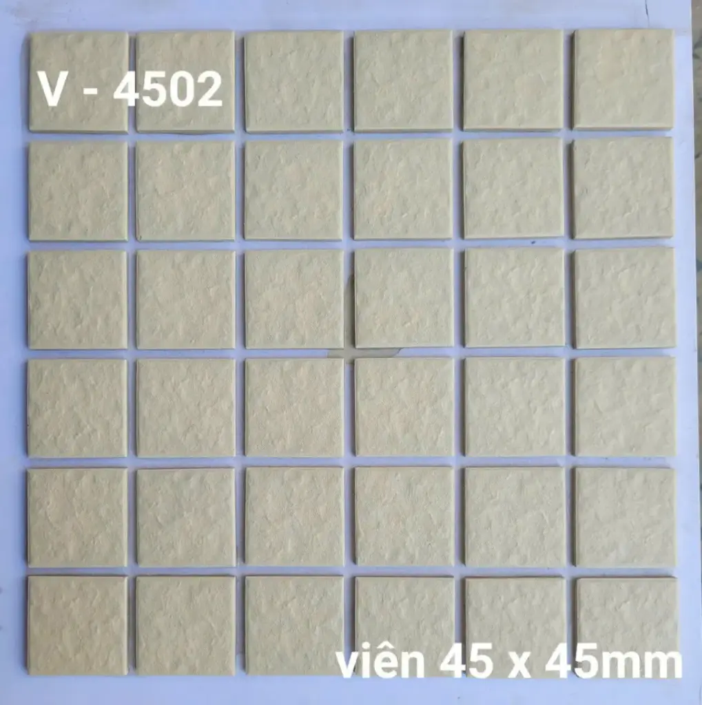 [DSC-V4502] Gạch mosaic vỉ giấy KT 45x45mm mã V4502