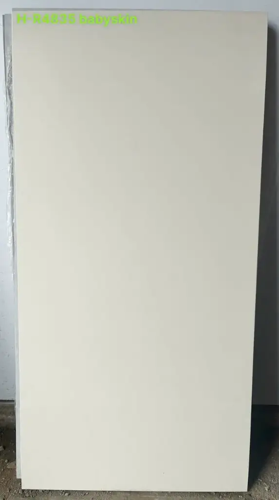 [DSC-H-R4835] Gạch lát nền kem trơn baby skin KT 600x1200mm mã H-R4835