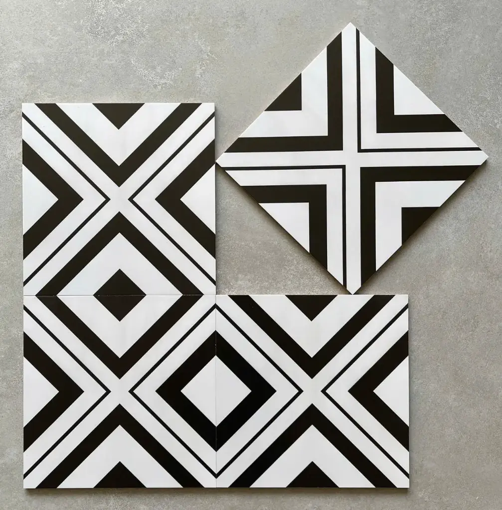 Gạch bông ceramic 300x300 mm GB3002
