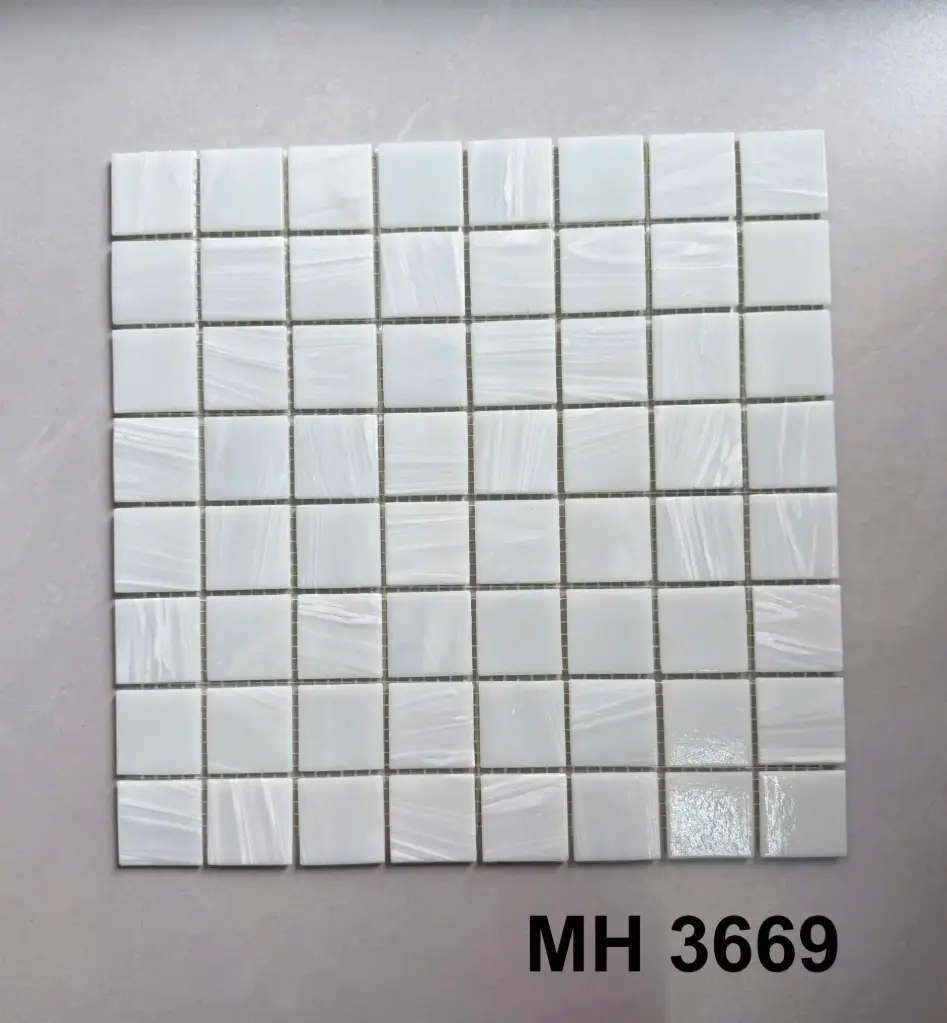 [DSC-MH 3669] Gạch mosaic thủy tinh 36x36mm mã MH3669